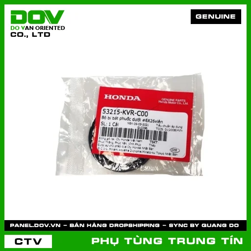 BỘ BI BÁT PHUỐC DƯỚI #6X26VIÊN | 53215-KVR-C00 | HONDA (ADV350, AIR BLADE 125, AIR BLADE 125/150, AIR BLADE 125/160, LEAD 125, PCX, PCX 125, PCX 125/150, PCX 160, SH 125/150, SH 125/160, SH 350, SH MODE, VARIO 160, VISION 110) — 53215KVRC00