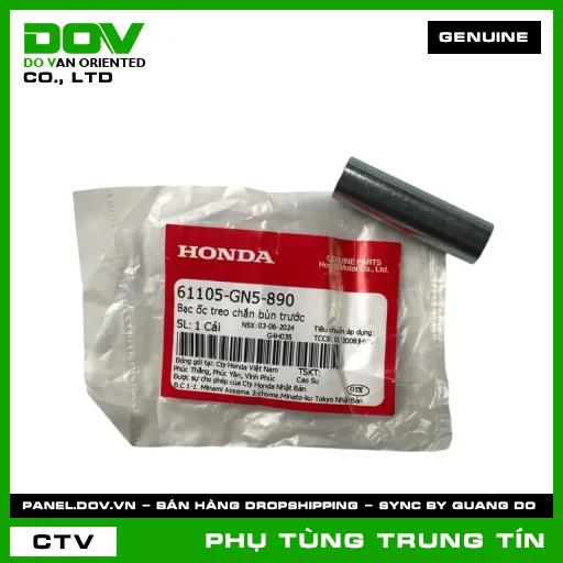 BẠC ỐC TREO CHẮN BÙN TRƯỚC | 61105-GN5-890 | HONDA (SUPER DREAM) — 61105GN5890