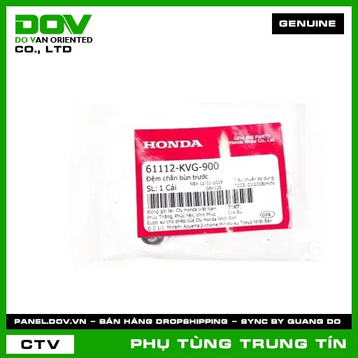 ĐỆM CHẮN BÙN TRƯỚC | 61112-KVG-900 | HONDA (AIR BLADE 110, PCX, PCX 125) — 61112KVG900