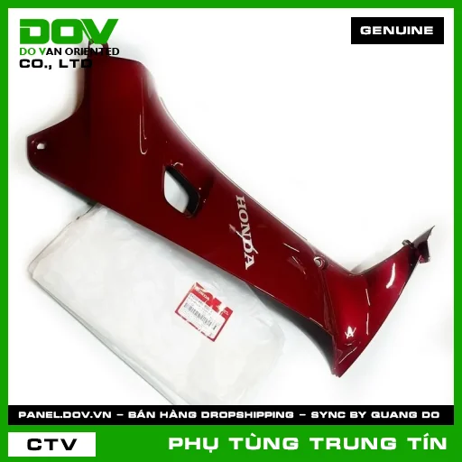 BỘ ỐP YẾM PHẢI *R203M* ĐỎ | 64200-KRS-900ZD | HONDA (WAVE, WAVE ALPHA) — 64200KRS900ZD