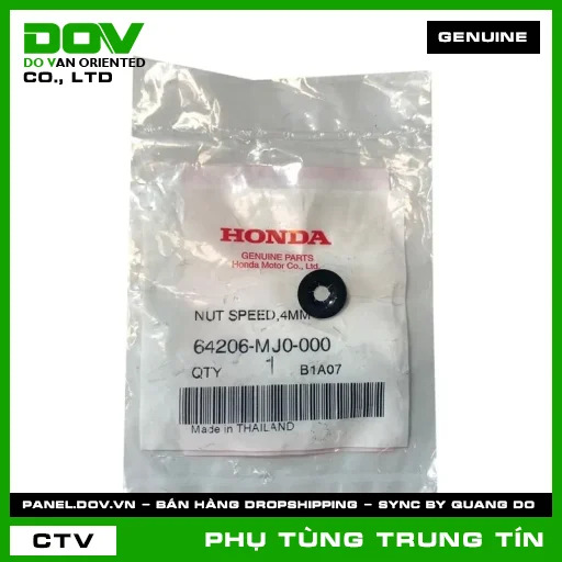 ĐAI ỐC 4MM | 64206-MJ0-000 | HONDA (FUTURE NEO, LEAD 110) — 64206MJ0000
