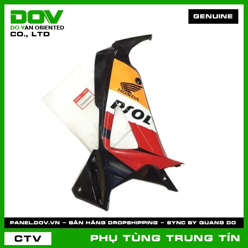Bộ ốp yếm trái *PB383M* | 64250-KVR-V80ZA | HONDA (WAVE, WAVE ALPHA) — 64250KVRV80ZA