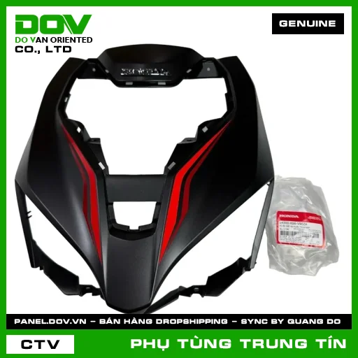 BỘ ỐP MẶT NẠ TRƯỚC *NHA76M* | 64300-K66-V90ZA | HONDA (AIR BLADE) — 64300K66V90ZA