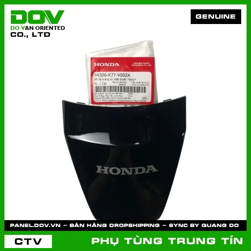 BỘ ỐP TRANG TRÍ MẶT TRƯỚC *NH1* | 64306-K77-V00ZA | HONDA (SH, SH 125/150) — 64306K77V00ZA
