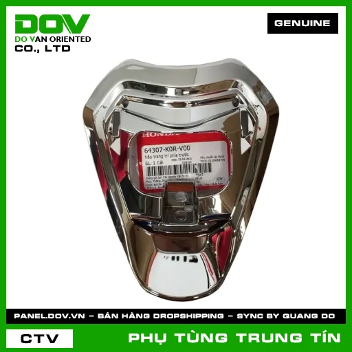 NẮP TRANG TRÍ PHÍA TRƯỚC | 64307-K0R-V00 | HONDA (SH, SH 125/150, SH 125/160) — 64307K0RV00