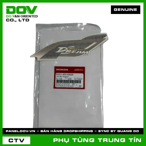 TEM YẾM *R150CU* | 64311-KFV-830ZA | HONDA (SUPER DREAM) — 64311KFV830ZA