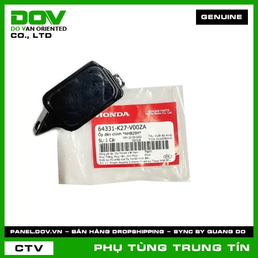 ỐP ĐÈN CHÍNH *NHB25M* | 64331-K27-V00ZA | HONDA (AIR BLADE, AIR BLADE 125) — 64331K27V00ZA