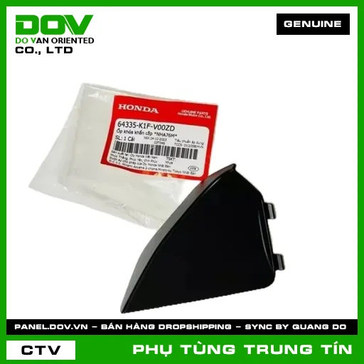 ỐP KHÓA KHẨN CẤP *NHA76M* | 64335-K1F-V00ZD | HONDA (AIR BLADE, AIR BLADE 125/150, AIR BLADE 125/160) — 64335K1FV00ZD