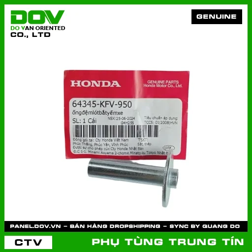 ỐNG ĐỆM LÓT BẮT YẾM XE | 64345-KFV-950 | HONDA (SUPER DREAM) — 64345KFV950
