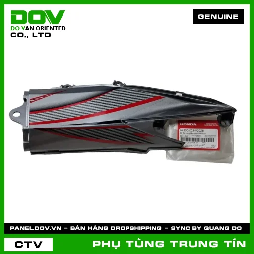 BỘ ỐP TRUNG TÂM PHẢI*NHB25* | 64350-K03-V20ZB | HONDA (WAVE, WAVE RSX 110) — 64350K03V20ZB