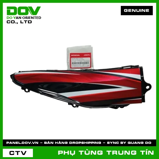 BỘ ỐP TRUNG TÂM PHẢI *R340C* | 64350-K03-V70ZC | HONDA (WAVE, WAVE RSX 110) — 64350K03V70ZC