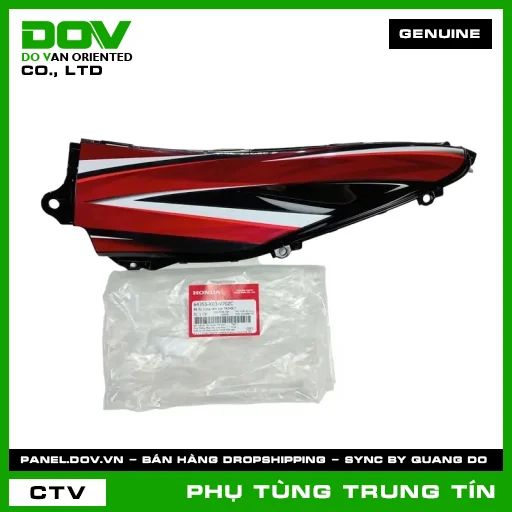 BỘ ỐP TRUNG TÂM TRÁI *R340C* | 64355-K03-V70ZC | HONDA (WAVE, WAVE RSX 110) — 64355K03V70ZC