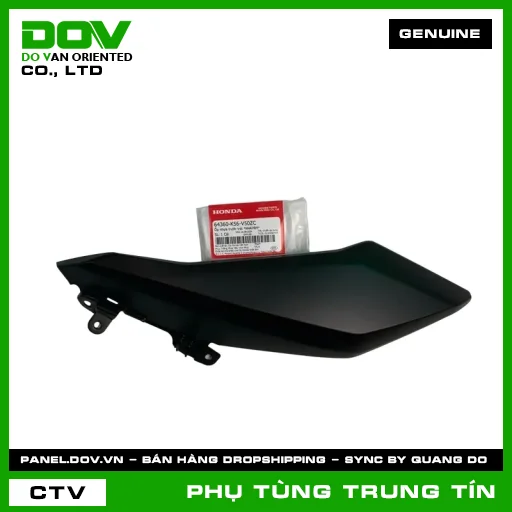 ỐP NHỰA TRƯỚC TRÁI *NHA76M* | 64360-K56-V50ZC | HONDA (WINNER, WINNER X) — 64360K56V50ZC