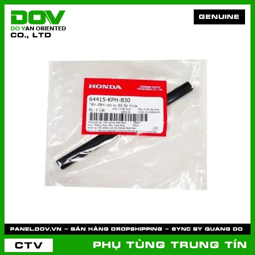 TẤM ĐỆM CAO SU BỘ ỐP NHỰA | 64415-KPH-B30 | HONDA (FUTURE NEO, PCX, PCX 125) — 64415KPHB30