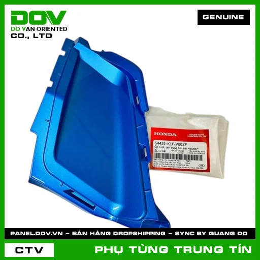 ỐP TRƯỚC BÊN TRONG BÊN TRÁI *B189C* | 64431-K1F-V00ZF | HONDA (AIR BLADE, AIR BLADE 125/150) — 64431K1FV00ZF