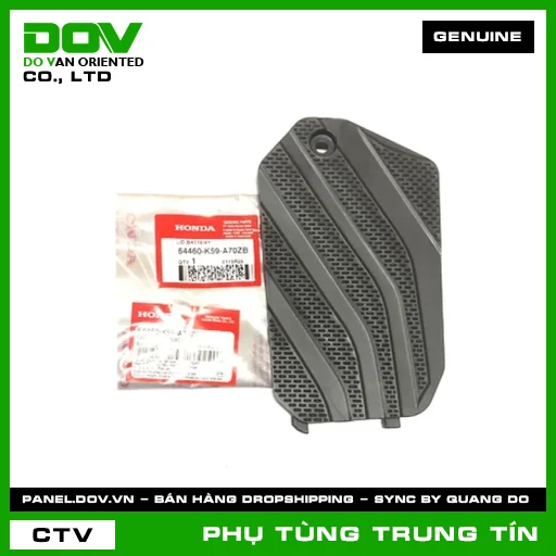 NẮP ẮC QUY *TBLACK* | 64460-K59-A70ZB | HONDA — 64460K59A70ZB