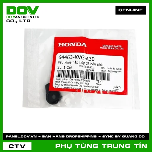VẤU KHÓA NẮP HỘP ĐỒ BÊN PHẢI | 64463-KVG-A30 | HONDA (AIR BLADE 110) — 64463KVGA30