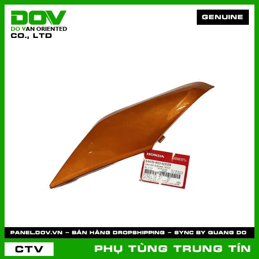 CÁNH YẾM DƯỚI PHẢI YR322C | 64470-K03-N30ZB | HONDA (WAVE, WAVE RSX 110) — 64470K03N30ZB