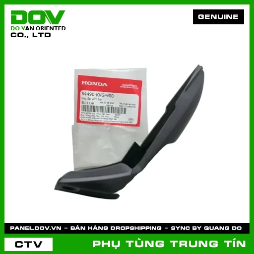 NẸP ỐP YẾM TRÁI | 64490-KVG-900 | HONDA (AIR BLADE, AIR BLADE 110) — 64490KVG900
