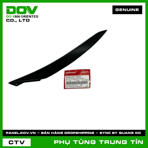 NẸP ĐÈN PHA BÊN PHẢI *NHA76M* | 64505-K97-T00ZN | HONDA (PCX 125/150) — 64505K97T00ZN