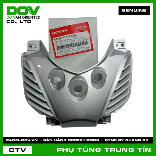 TẤM THÔNG GIÓ MẶT NẠ TRƯỚC *NH | 64520-KTM-970ZA | HONDA (FUTURE, FUTURE NEO) — 64520KTM970ZA