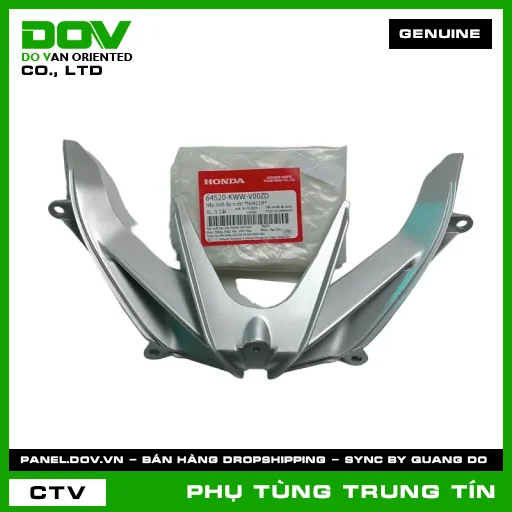 NẮP DƯỚI ỐP TRƯỚC *NH411M* | 64520-KWW-V00ZD | HONDA (WAVE, WAVE RSX 110) — 64520KWWV00ZD