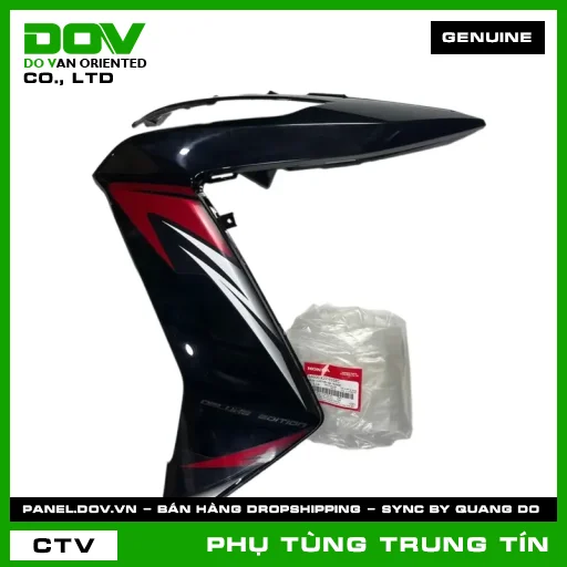 BỘ ỐP TRƯỚC BÊN TRÁI *R340B* | 64600-K27-V10ZC | HONDA (AIR BLADE, AIR BLADE 125) — 64600K27V10ZC
