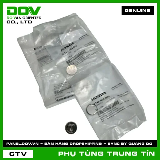 PIN (CR2032) | 72148-S04-000 | HONDA (ADV350, AIR BLADE 125/150, AIR BLADE 125/160, LEAD 125, PCX, PCX 125, PCX 125/150, SH 125/150, SH 125/160, SH 350, SH MODE, SUPER CUB C125, VARIO 160, VISION 110, WINNER R) — 72148S04000
