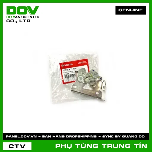 CỤM KHÓA YÊN XE | 77230-K12-900 | HONDA (LEAD 125, SH 125/150) — 77230K12900