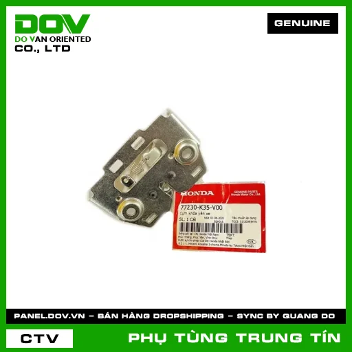 CỤM KHÓA YÊN XE | 77230-K35-V00 | HONDA (ADV350, PCX, PCX 125, PCX 125/150, PCX 160, SH 125/150, SH 125/160) — 77230K35V00