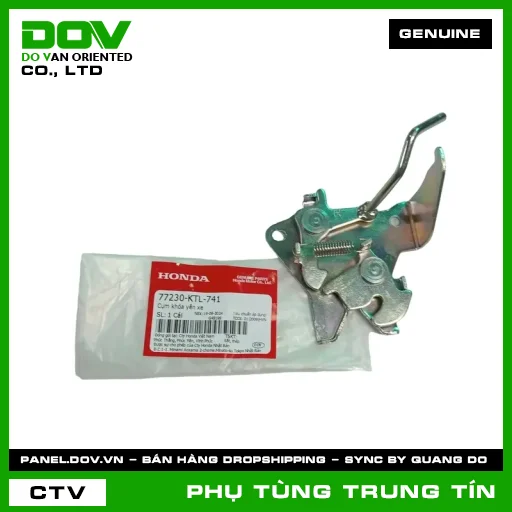 CỤM KHÓA YÊN XE | 77230-KTL-741 | HONDA (WAVE 100) — 77230KTL741