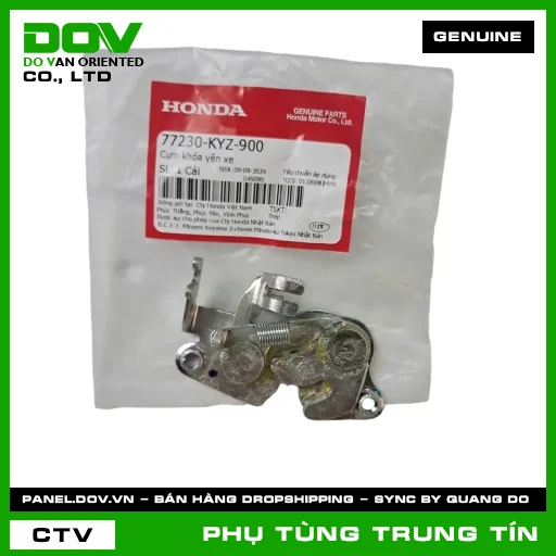 CỤM KHÓA YÊN XE | 77230-KYZ-900 | HONDA (FUTURE 125) — 77230KYZ900