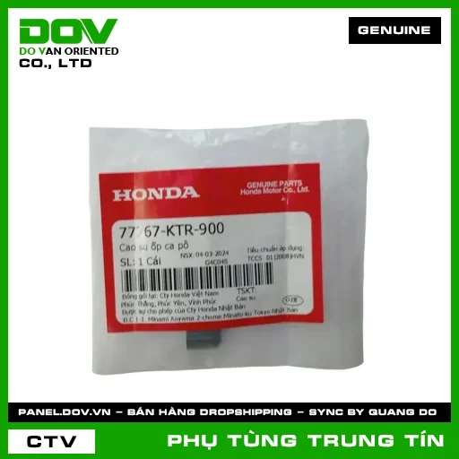 CAO SU ỐP CA PÔ | 77267-KTR-900 | HONDA (AIR BLADE 125/160, SH 350, VISION 110, WINNER 150, WINNER X) — 77267KTR900