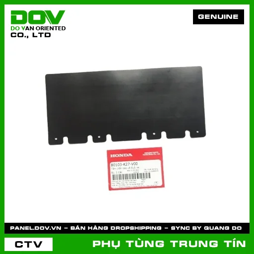 TẤM CHẮN BẢO VỆ ĐUÔI XE | 80103-K27-V00 | HONDA (AIR BLADE 125) — 80103K27V00