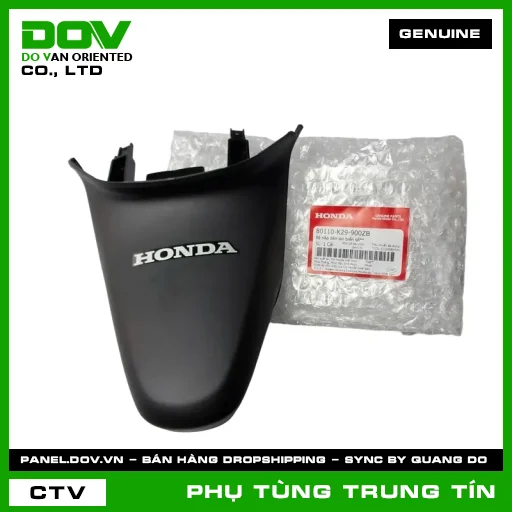 BỘ NẮP ĐÈN SOI BIỂN SỐ** | 80110-K29-900ZB | HONDA (SH, SH MODE) — 80110K29900ZB