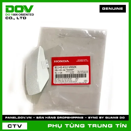 NẮP KHẨN CẤP *NHA96P* | 81145-K12-V00ZK | HONDA (LEAD, LEAD 125) — 81145K12V00ZK