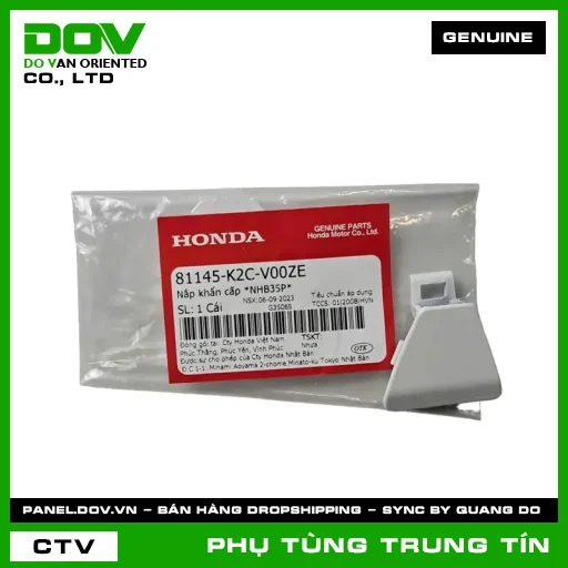 NẮP KHẨN CẤP *NHB35P* | 81145-K2C-V00ZE | HONDA (VISION, VISION 110) — 81145K2CV00ZE