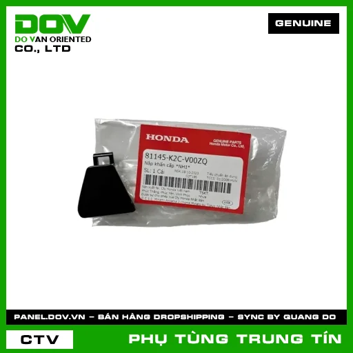 NẮP KHẨN CẤP *NH1* | 81145-K2C-V00ZQ | HONDA (VISION 110) — 81145K2CV00ZQ