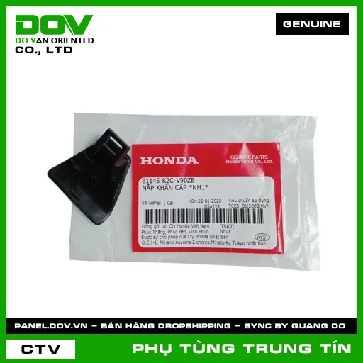 NẮP KHẨN CẤP *NH1* | 81145-K2C-V90ZB | HONDA (VISION, VISION 110) — 81145K2CV90ZB