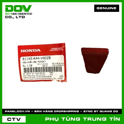 NẮP KHẨN CẤP *R350C* | 81145-K44-V90ZB | HONDA — 81145K44V90ZB