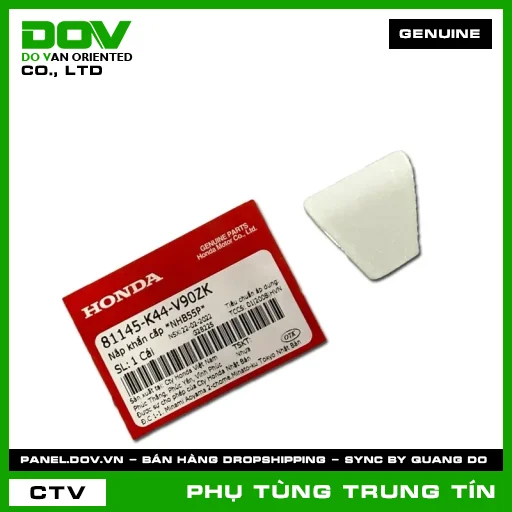 NẮP KHẨN CẤP *NHB55P* | 81145-K44-V90ZK | HONDA — 81145K44V90ZK