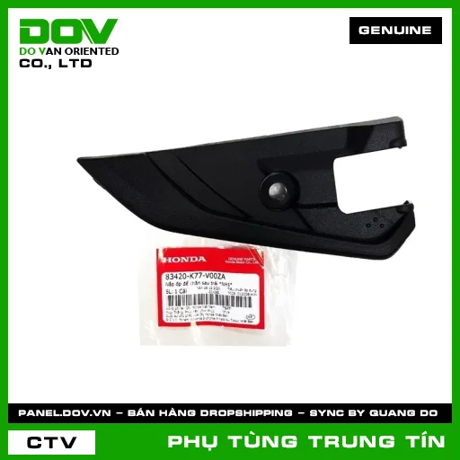 NẮP ỐP ĐỂ CHÂN SAU TRÁI *NH1* | 83420-K77-V00ZA | HONDA (SH, SH 125/150) — 83420K77V00ZA