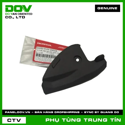 ỐP B ĐỂ CHÂN SAU BÊN PHẢI *YR286R* | 83450-K1N-V00ZA | HONDA (SH MODE) — 83450K1NV00ZA