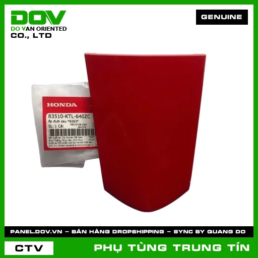 ỐP ĐUÔI SAU *R263* | 83510-KTL-640ZC | HONDA (WAVE, WAVE 100, WAVE ALPHA) — 83510KTL640ZC