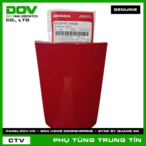 ỐP ĐUÔI SAU *R161P* | 83510-KTL-640ZR | HONDA (WAVE, WAVE ALPHA) — 83510KTL640ZR