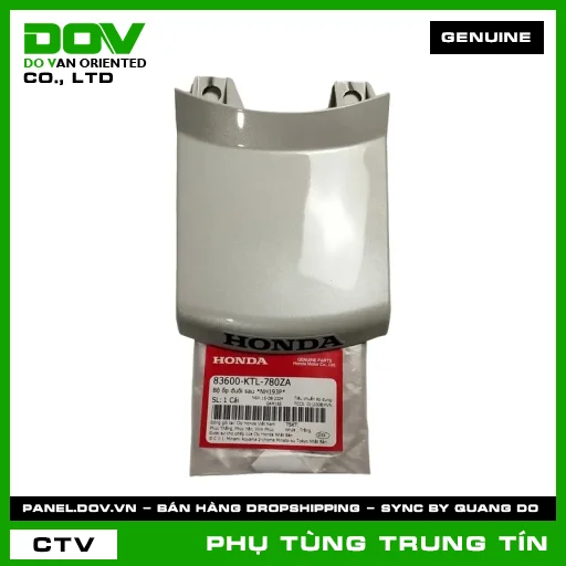 BỘ ỐP ĐUÔI SAU *NH193P* | 83600-KTL-780ZA | HONDA (WAVE, WAVE ALPHA) — 83600KTL780ZA