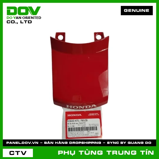 BỘ ỐP ĐUÔI SAU *R263*M | 83600-KTL-780ZB | HONDA (WAVE, WAVE ALPHA) — 83600KTL780ZB