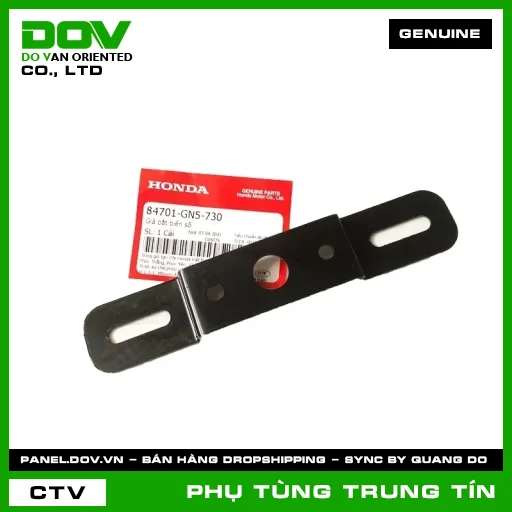 GIÁ BẮT BIỂN SỐ | 84701-GN5-730 | HONDA (SUPER DREAM) — 84701GN5730