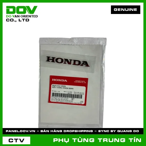 BIỂU TƯỢNG HONDA 80MM | 86101-K12-V00ZA | HONDA (LEAD 125) — 86101K12V00ZA
