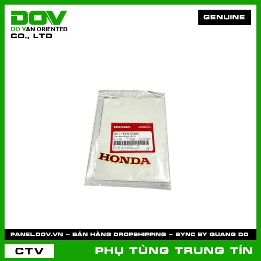 TEM HONDA 80MM *R320* | 86101-K1W-D00ZA | HONDA (SH 350) — 86101K1WD00ZA